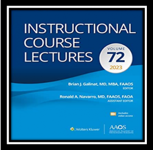 Instructional Course Lectures Volume 72 PDF