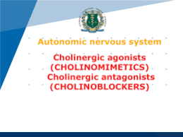 cholinergis agonist and antagonist drugs classification list