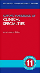 oxford handbook of clinical specialties pdf