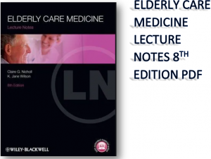 lecture notes elderly care medicine pdf