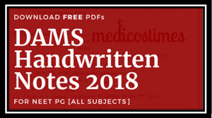 DAMS handwritten notes 2018 pdf