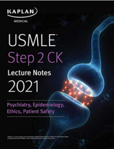 USMLE Step 2 CK Lecture Notes 2021 Psychiatry Epidemiology Ethics Patient Safety PDF