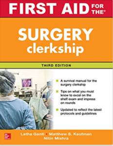 First Aid for the Surgery Clerkship PDF
