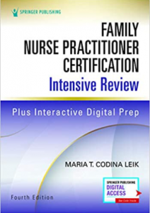Family Nurse practitioner Certification Intensive Review 4th Edition PDF