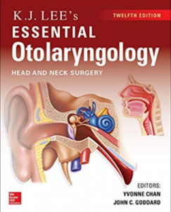 KJ Lee's Essential Otolaryngology 12th Edition PDF