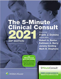 5-Minute Clinical Consult 2021 PDF
