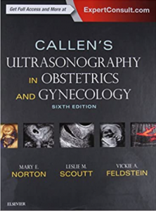 Callen's Ultrasonography in Obstetrics and Gynecology 6th Edition PDF
