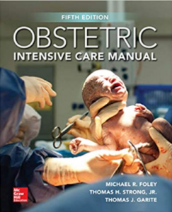 Obstetric Intensive Care Manual 5th Edition PDF