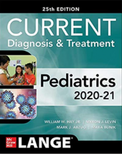 Current Diagnosis and Treatment Pediatrics 25th Edition PDF free