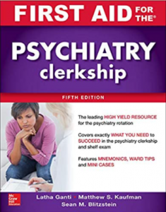First Aid for the Psychiatry Clerkship 5th Edition PDF