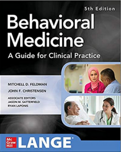 Behavioral Medicine A Guide for Clinical Practice 5th Edition PDF free