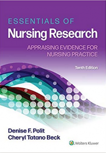 Download Essentials of Nursing Research Appraising Evidence for Nursing Practice 10th Edition PDF Free
