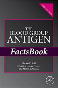 The Blood Group Antigen FactsBook 3rd Edition PDF Free