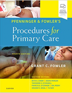 Download Pfenninger and Fowler's Procedures for Primary Care PDF