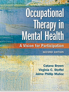 Download Occupational Therapy in Mental Health: A Vision for Participation PDF