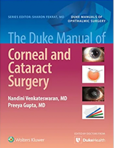 The Duke Manual of Corneal and Cataract Surgery pdf 