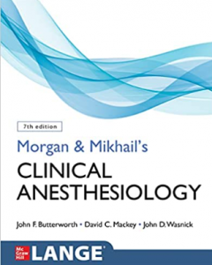clinical anesthesiology