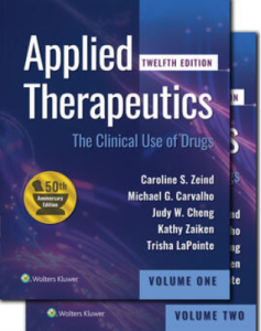 Applied Therapeutics: The Clinical Use of Drugs 12th Edition