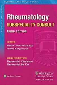 Washington Manual Rheumatology Subspecialty Consult PDF