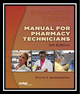 Manual for Pharmacy Technicians 5th Edition PDF