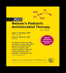 2023 Nelson’s Pediatric Antimicrobial Therapy 29th Edition PDF