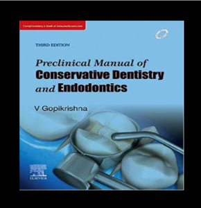 Preclinical Manual of Conservative Dentistry and Endodontics 3rd Edition pdf