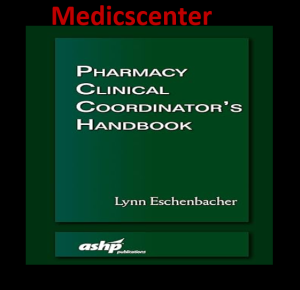 Pharmacy Clinical Coordinator's Handbook pdf