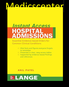LANGE Instant Access Hospital Admissions